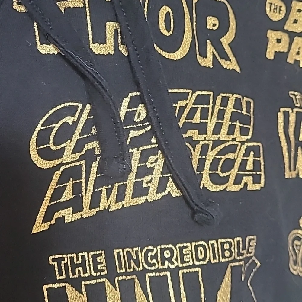Marvel gold foil